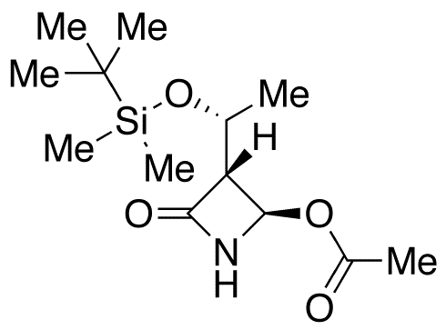 (3R,4R)-4-Acetoxy-3-[(R)-1-(tert-butyldimethylsilyloxy)ethyl]-2-azetidinone