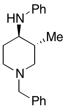 (3R,4R)-rel-3-Methyl-N-phenyl-1-(phenylmethyl)-4-piperidinamine