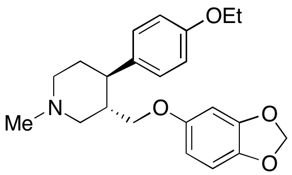 (3R,4S)-3-[(1,3-Benzodioxol-5-yloxy)methyl]-4-(4-ethoxyphenyl)-1-methylpiperidine