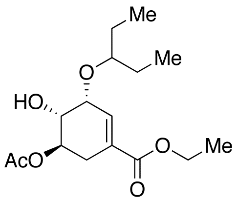 (3R,4S,5R-5)-(Acetyloxy)-3-(1-ethylpropoxy)-4-hydroxy-1-cyclohexene-1-carboxylic Acid Ethyl Ester