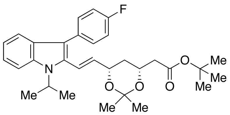 (3R,5S)-Fluvastatin-3,5-acetonide tert-Butyl Ester