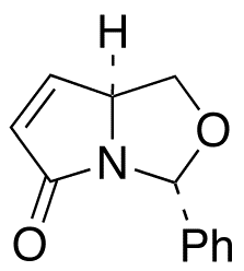 (3R,7aS)-1,7a-Dihydro-3-phenyl-3H,5H-pyrrolo[1,2-c]oxazol-5-one