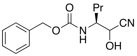 (3S)-2-Hydroxy-3-[[(benzyloxy)carbonyl]amino]hexanenitrile