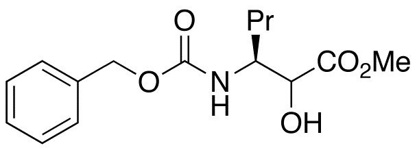 (3S)-2-Hydroxy-3-[[(benzyloxy)carbonyl]amino]hexanoic Acid Methyl Ester