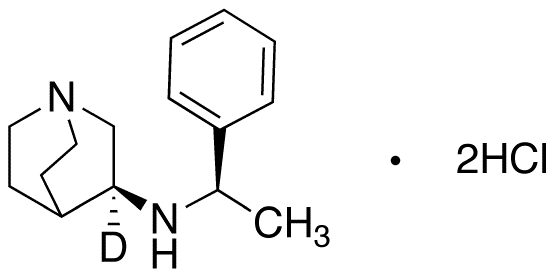 (3S)-N-[(1R)-1-Phenylethyl]-1-azabicyclo[2.2.2]octan-3-amine-d1 Dihydrochloride