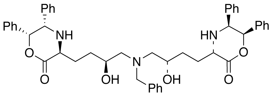 (3S,3’S,5S,5’S,6R,6’R)3,3’-[[(Phenylmethyl)imino]bis[(3S)-3-hydroxy-4,1-butanediyl]]bis[2-oxo-5,6-diphenyl-4-morpholine