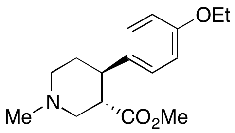 (3S,4R)-4-(4-Ethoxyphenyl)-1-methylpiperidine-3-carboxylic Acid Methyl Ester