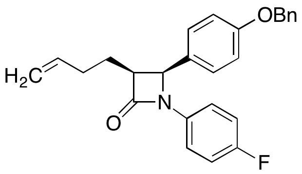 (3S,4S)-4-(4-(Benzyloxy)phenyl)-3-(but-3-en-1-yl)-1-(4-fluorophenyl)azetidin-2-one