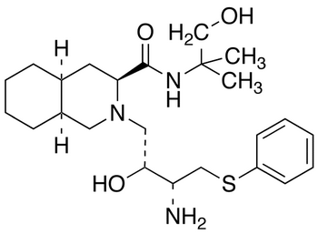 (3S,4aS,8aS)-2-[(2R,3R)-3-[(3-Amino-2-hydroxy-4-phenythiobutyl]-decahydro-N-(2-hydroxy-1,1-dimethylethyl)-3-isoquinolinecarboxamide