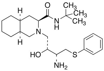 (3S,4aS,8aS)-2-[(2R,3R)-3-Amino-2-hydroxy-4-(phenylthio)butyl]-N-(1,1-dimethylethyl)decahydro-3-isoquinolinecarboxamide