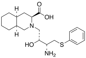 (3S,4aS,8aS)-2-[(2R,3R)-3-Amino-2-hydroxy-4-phenythiobutyl]-decahydro-3-isoquinolinecarboxylic Acid