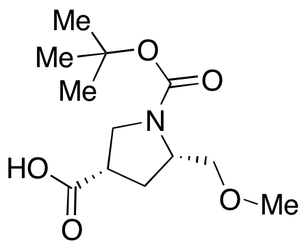 (3S,5S)-1-Boc-5-(methoxymethyl)pyrrolidine-3-carboxylic Acid