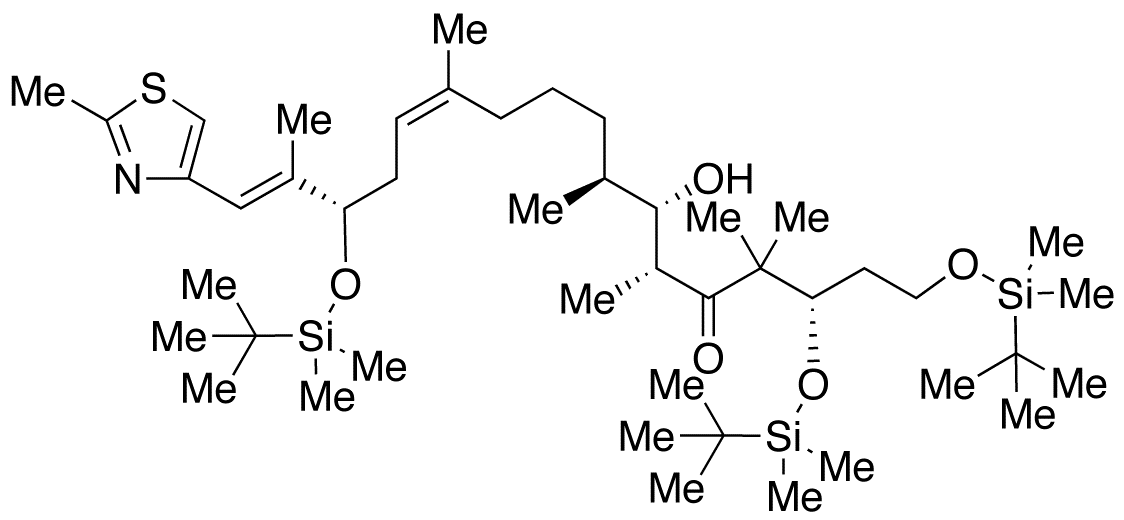 (3S,6R,7S,8S,12Z,15S,16E)-1,3,15-Tris-{[tert-butyl(dimethyl)silyl]oxy}-7-hydroxy-4,4,6,8,12,16-hexamethyl-17-(2-methyl-1,3-thiazol-4-yl)heptadecyl-12,16-dien-5-one