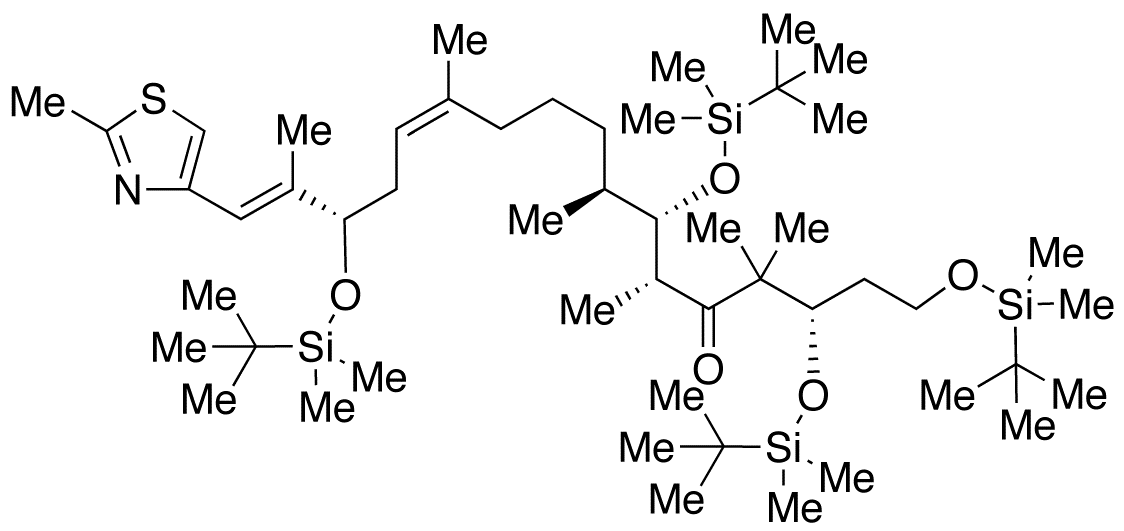 (3S,6R,7S,8S,12Z,15S,16E)-1,3,7,15-Tetrakis-{[tert-butyl(dimethyl)silyl]oxy}-4,4,6,8,12,16-hexamethyl-17-(2-methyl-1,3-thiazol-4-yl)heptadeca-12,16-dien-5-one