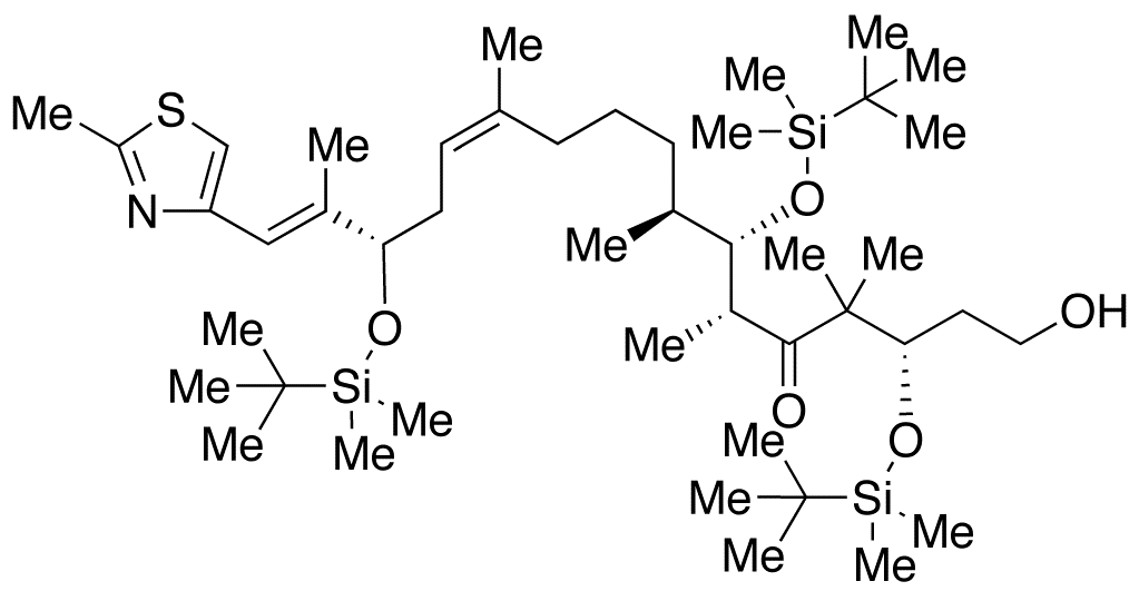 (3S,6R,7S,8S,12Z,15S,16E)-3,7,15-Tris-{[tert-butyl(dimethyl)silyl]oxy}-1-hydroxy-4,4,6,8,12,16-hexamethyl-17-(2-methyl-1,3-thiazol-4-yl)heptadeca-12,16-dien-5-one