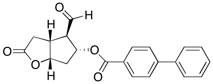 (3aR,4R,5R,6aS)-4-Formyl-2-oxohexahydro-2H-cyclopenta[b]furan-5-yl [1,1’-biphenyl]-4-carboxylate