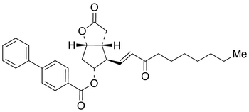 (3aR,4R,5R,6aS)-Hexahydro-5-hydroxy-4-(3-oxo-1-decenyl)-2H-cyclopenta[b]furan-2-one 5-(4-Phenylbenzoate)