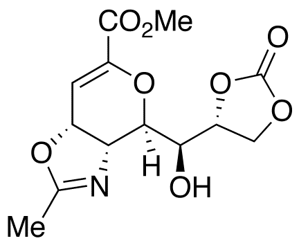 (3aR,4R,7aR)-3a,7a-Dihydro-4-[(S)-hydroxy[(4R)-2-oxo-1,3-dioxolan-4-yl]methyl]-2-methyl-4H-pyrano[3,4-d]oxazole-6-carboxylic Acid Methyl Ester