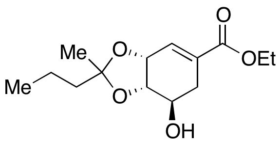 (3aR,7R,7aS)-7-Hydroxy-2-methyl-2-propyl-3a,6,7,7a-tetrahydrobenzo[d][1,3]dioxole-5-carboxylic Acid Ethyl Ester