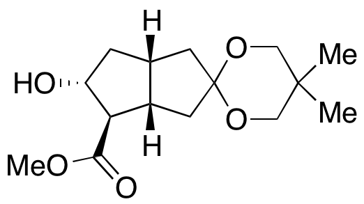 (3’aS,4’R,5’R,6’aR)-Hexahydro-5’-hydroxy-5,5-dimethyl-spiro[1,3-dioxane-2,2’(1’H)-pentalene]-4’-carboxylic Acid Methyl Ester