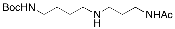 (4-((3-Acetamidopropyl)amino)butyl)carbamic Acid tert-Butyl Ester