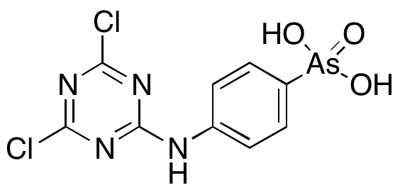 [4-[(4,6-Dichloro-1,3,5-triazin-2-yl)amino]phenyl]arsonic Acid