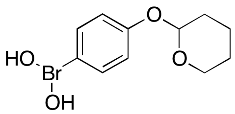 [4-[(Tetrahydro-2H-pyran-2-yl)oxy]phenyl]boronic Acid