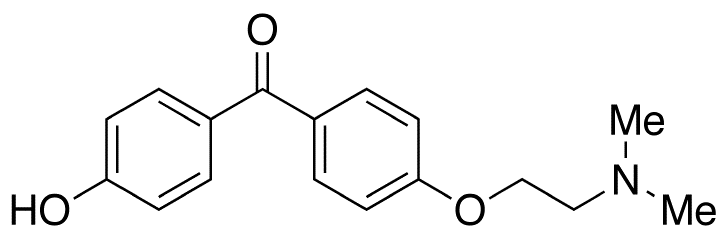 [4-[2-(Dimethylamino)ethoxy]phenyl](4-hydroxyphenyl)methanone