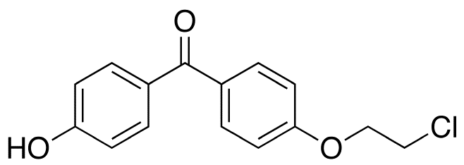 [4-(2-Chloroethoxy)phenyl](4-hydroxyphenyl)methanone