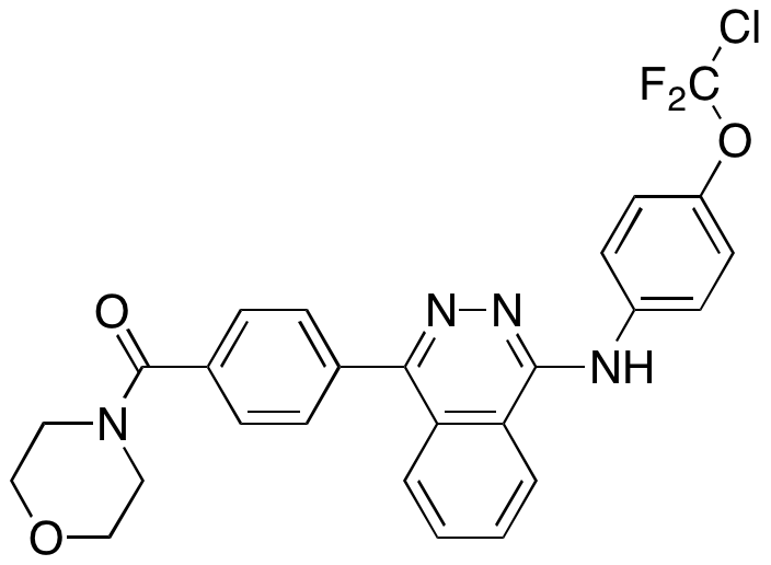 (4-(4-((4-(Chlorodifluoromethoxy)phenyl)amino)phthalazin-1-yl)phenyl)(morpholino)methanone