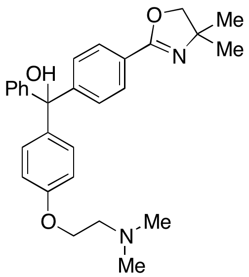 (4-(4,4-Dimethyl-4,5-dihydrooxazol-2-yl)phenyl)(4-(2-(dimethylamino)ethoxy)phenyl)(phenyl)methanol