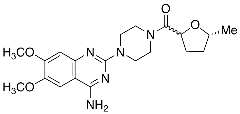 [4-(4-Amino-6,7-dimethoxy-2-quinazolinyl)-1-piperazinyl][(5S)-tetrahydro-5-methyl-2-furanyl]methanone