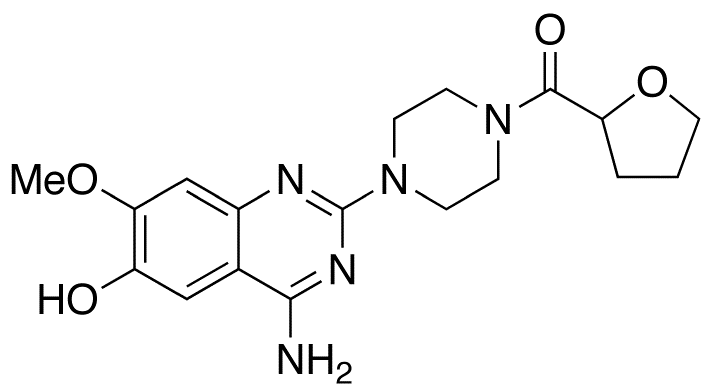 [4-(4-Amino-6-hydroxy-7-methoxy-2-quinazolinyl)-1-piperazinyl](tetrahydro-2-furanyl)methanone