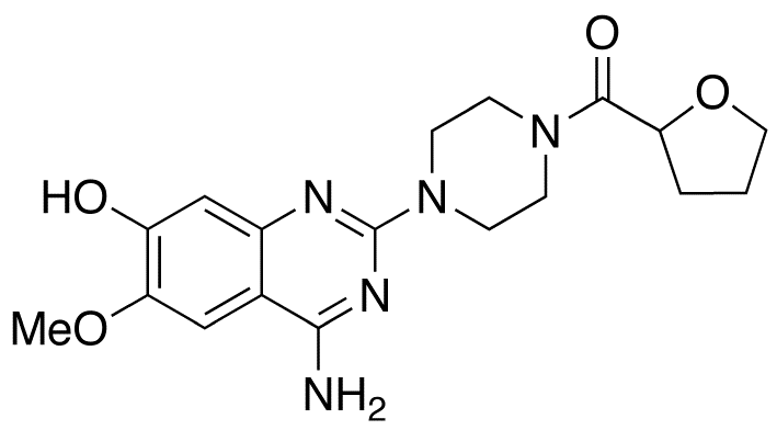 [4-(4-Amino-7-hydroxy-6-methoxy-2-quinazolinyl)-1-piperazinyl](tetrahydro-2-furanyl)methanone