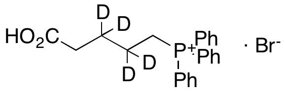 (4-Carboxybutyl-d4)triphenylphosphonium Bromide