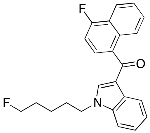 (4-Fluoro-1-naphthalenyl)[1-(5-fluoropentyl)-1H-indol-3-yl]methanone