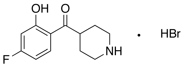 (4-Fluoro-2-hydroxyphenyl)-4-piperidinyl-methanone Hydrobromide