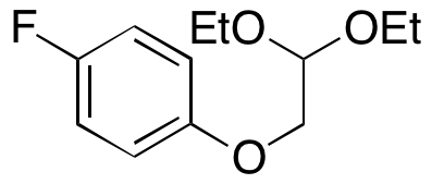 (4-Fluorophenoxy)acetaldehyde Diethyl Acetal