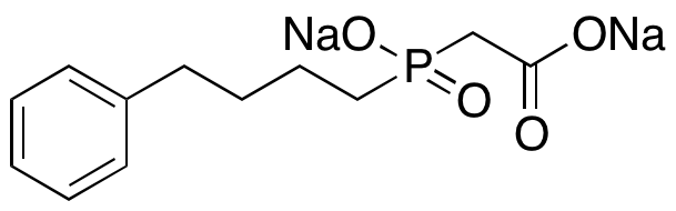 (4-Phenylbutyl)phosphinyl Acetic Acid Disodium Salt