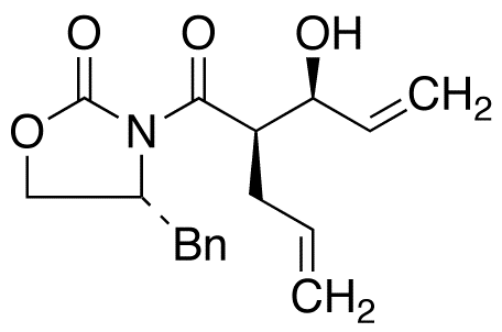 (4R)-3-[(2R,3S)-3-Hydroxy-1-oxo-2-(2-propen-1-yl)-4-penten-1-yl]-4-(phenylmethyl)-2-oxazolidinone