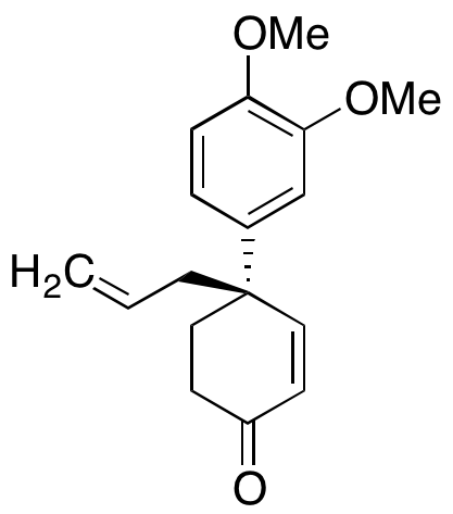 (4R)-4-(3,4-Dimethoxyphenyl)-4-(2-propen-1-yl)-2-cyclohexen-1-one