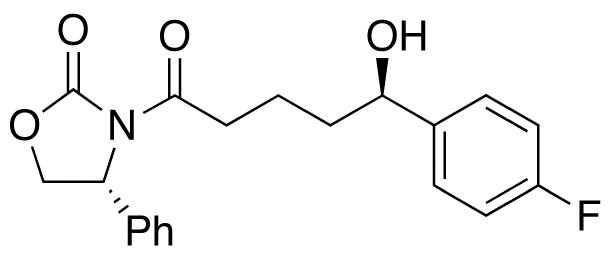 (4R)-4-Phenyl-3-[(5R)-5-(4-fluorophenyl)-5-hydroxypentanoyl]-1,3-oxazolidin-2-one