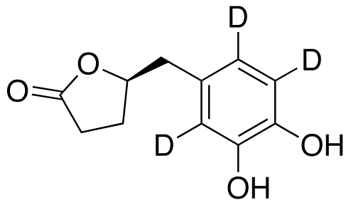 (4R)-5-(3’,4’-Dihydroxyphenyl)-γ-valerolactone-d3 ((-)-Epicatechin Metabolite)