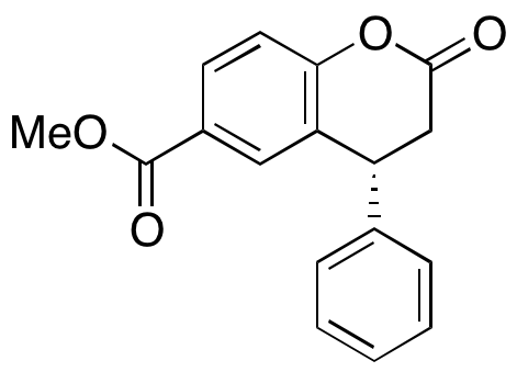 (4R)-6-Methoxycarbonyl-4-phenyl-3,4-dihydrocoumarin