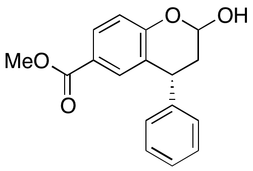 (4R)-Methyl 2-Hydroxy-4-phenylchroman-6-carboxylate