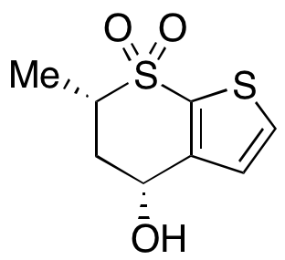 (4R,6S)-5,6-Dihydro-6-methyl-4H-thieno[2,3-b]thiopyran-4-ol 7,7-Dioxide