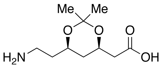 (4R,cis)-6-(2-Aminoethyl)-2,2-dimethyl-1,3-dioxane-4-acetic Acid