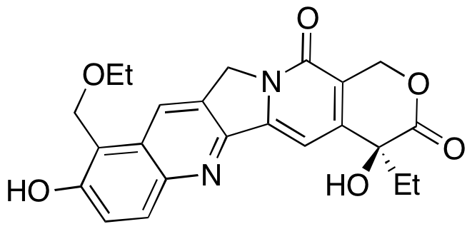 (4S)-10-(Ethoxymethyl)-4-ethyl-4,9-dihydroxy-1H-pyrano[3’,4’:6,7]indolizino[1,2-b]quinoline-3,14(4H,12H)-dione