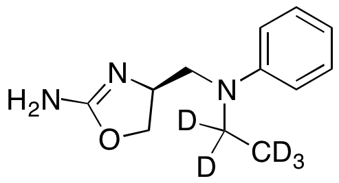 (4S)-4-[(N-Ethylanilino)methyl]-4,5-dihydro-1,3-oxazol-2-amine-d5