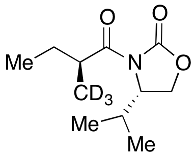 (4S)-4-(1-Methylethyl)-3-[(2S)-2-methyl-1-oxobutyl]-2-oxazolidinone-d3